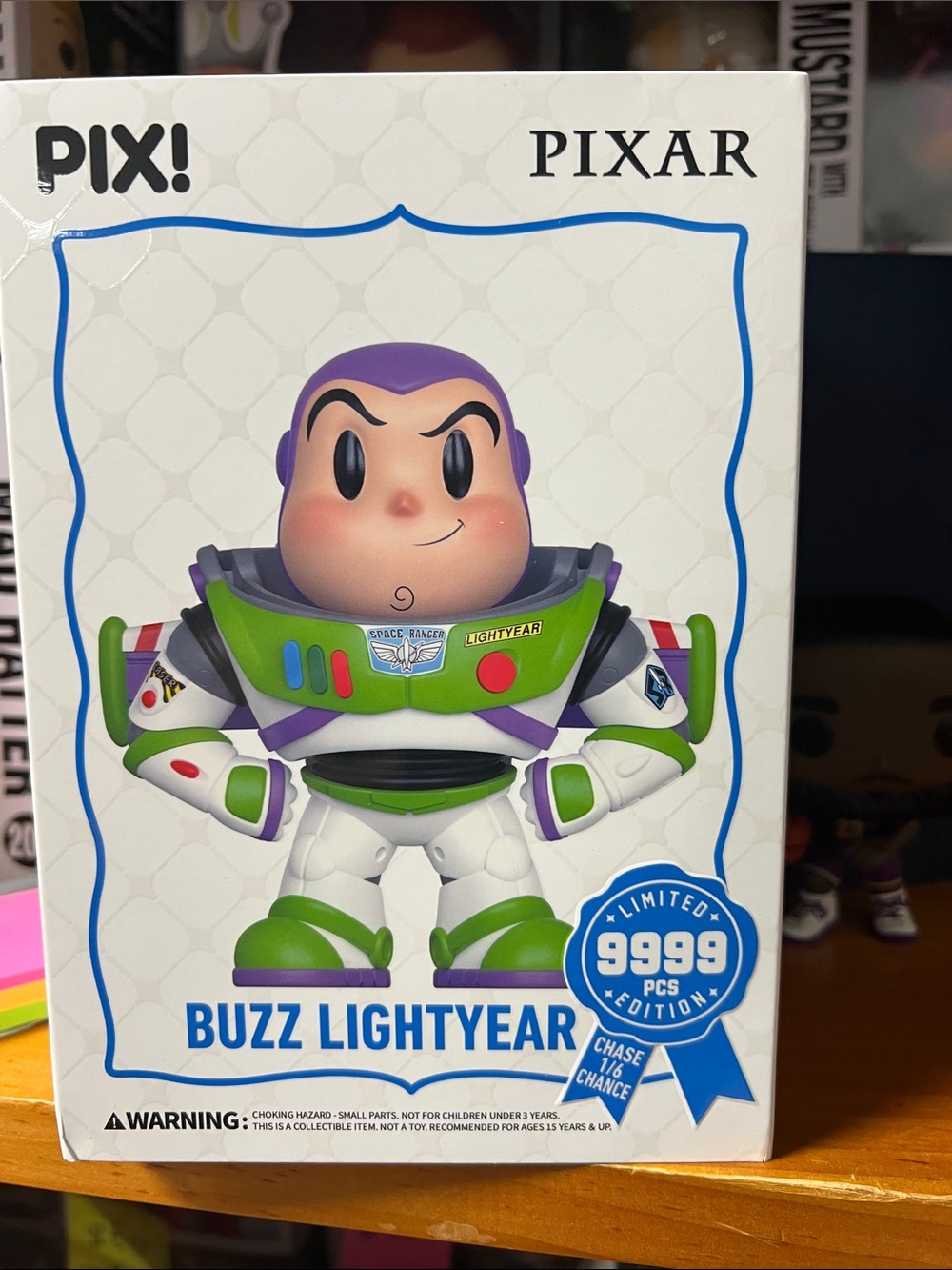 Buzz Lightyear Green & Purple Vinyl Figure - PIX! Collectible